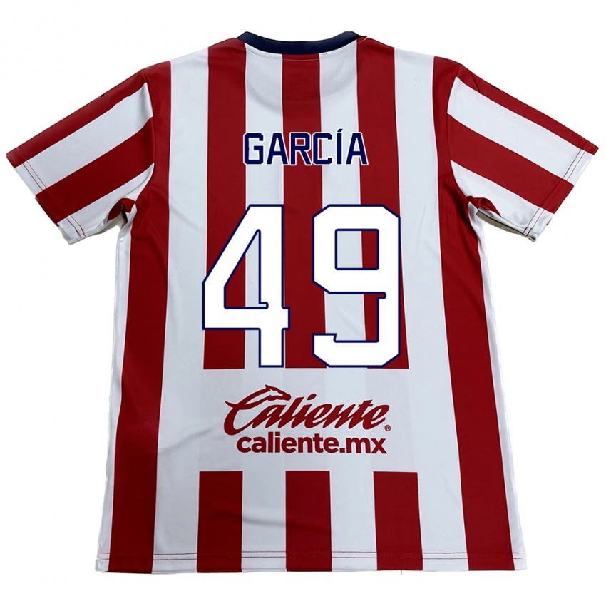 Kinder Gilberto García #49 Rot-Weiss Heimtrikot Trikot 2024/25 T-Shirt