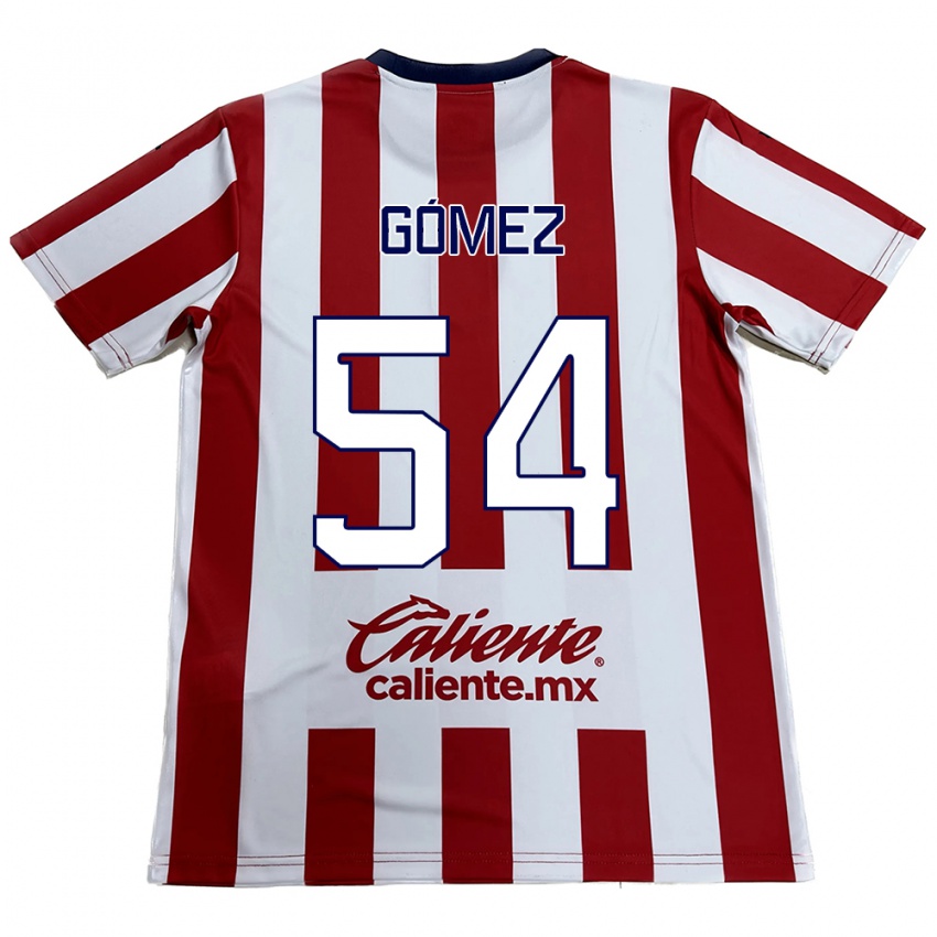 Kinder Miguel Gómez #54 Rot-Weiss Heimtrikot Trikot 2024/25 T-Shirt