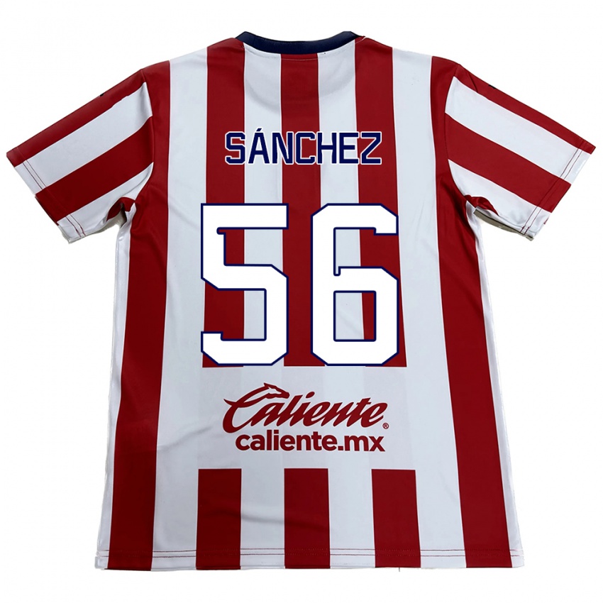 Kinder Benjamín Sánchez #56 Rot-Weiss Heimtrikot Trikot 2024/25 T-Shirt