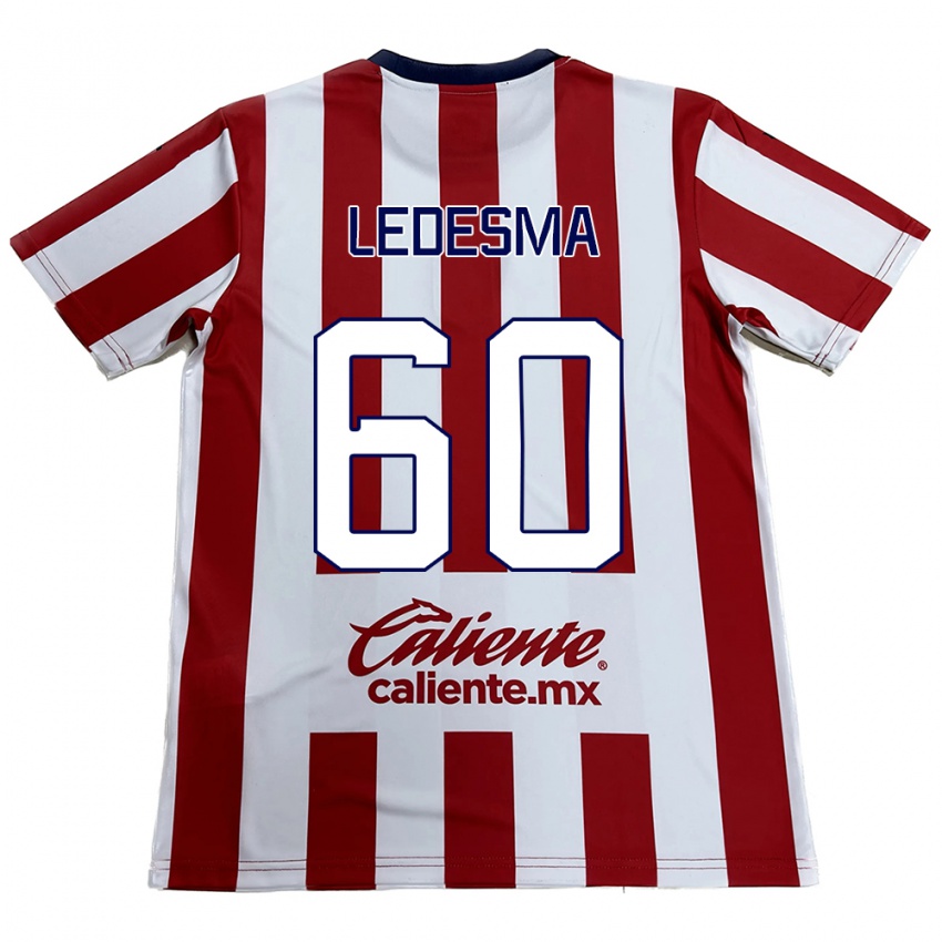 Kinder Luis Ledesma #60 Rot-Weiss Heimtrikot Trikot 2024/25 T-Shirt