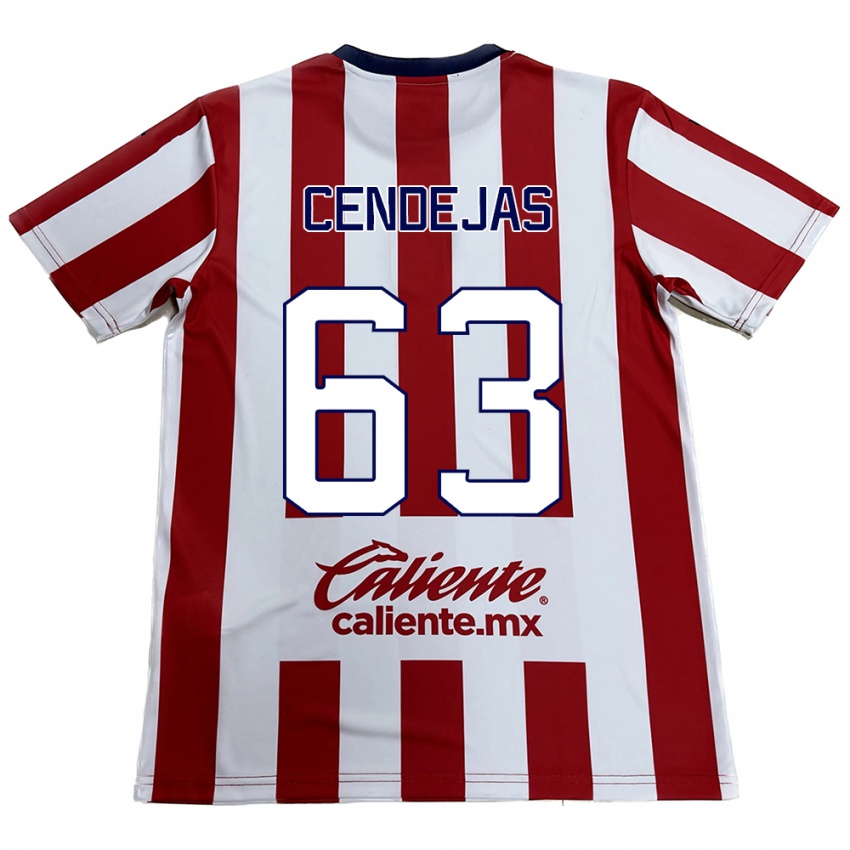 Kinder Matías Cendejas #63 Rot-Weiss Heimtrikot Trikot 2024/25 T-Shirt