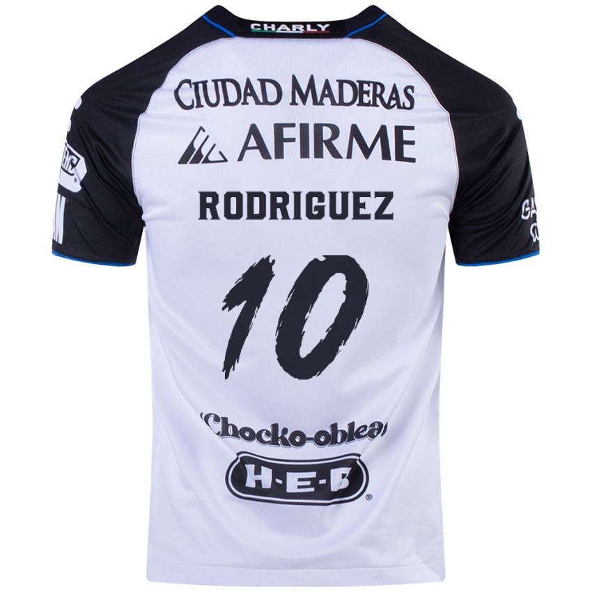 Kinder Lucas Rodríguez #10 Schwarz Blau Heimtrikot Trikot 2024/25 T-Shirt