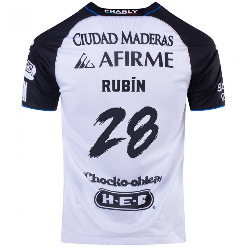 Kinder Rubio Rubín #28 Schwarz Blau Heimtrikot Trikot 2024/25 T-Shirt