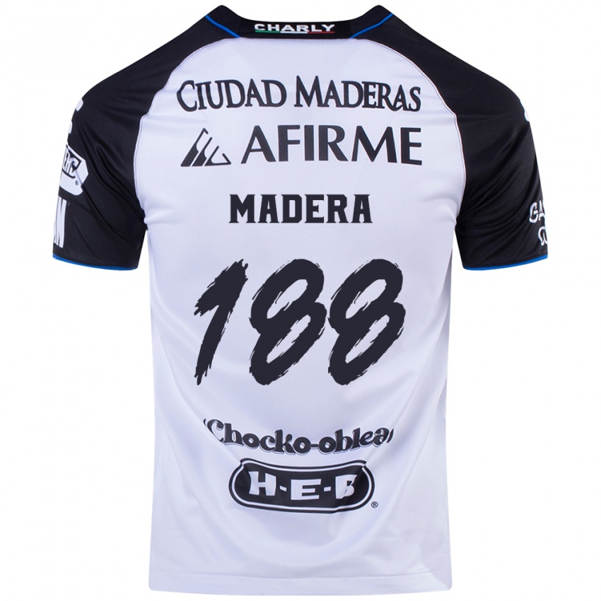 Kinder Héctor Madera #188 Schwarz Blau Heimtrikot Trikot 2024/25 T-Shirt