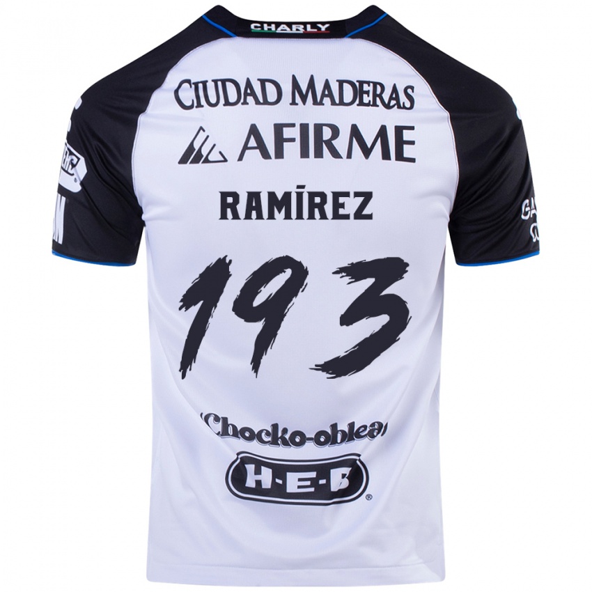 Kinder Ángel Ramírez #193 Schwarz Blau Heimtrikot Trikot 2024/25 T-Shirt