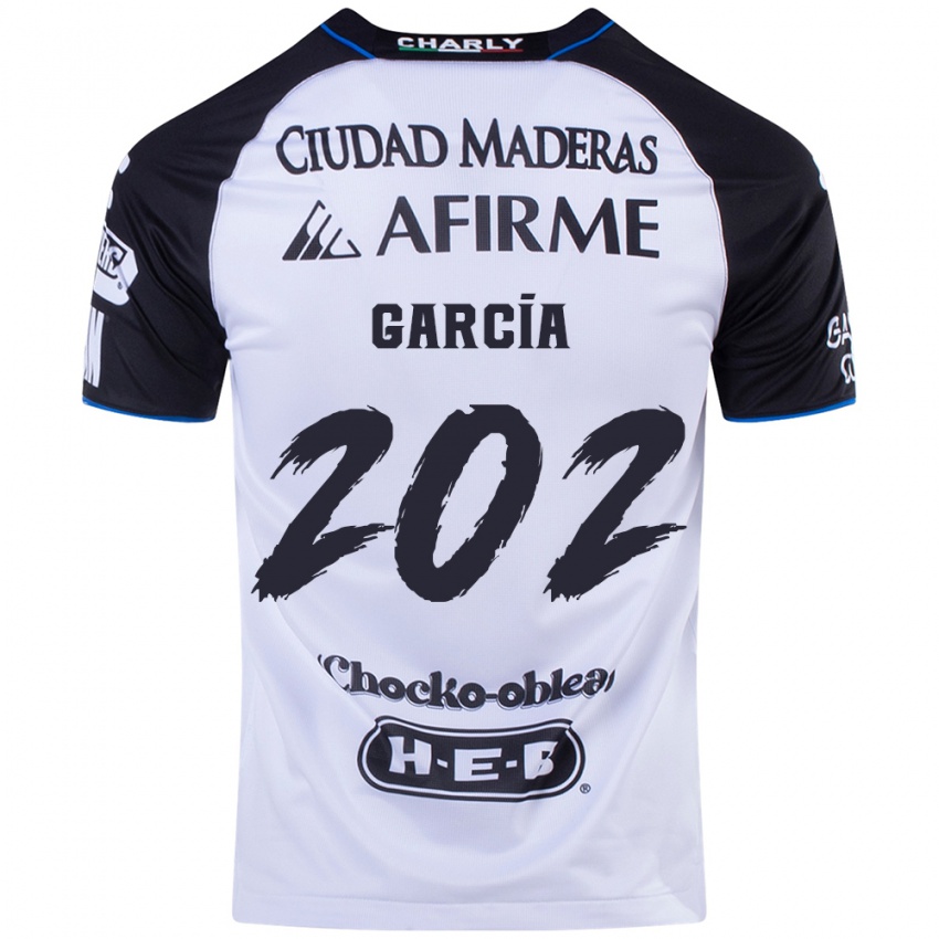 Kinder Diego García #202 Schwarz Blau Heimtrikot Trikot 2024/25 T-Shirt