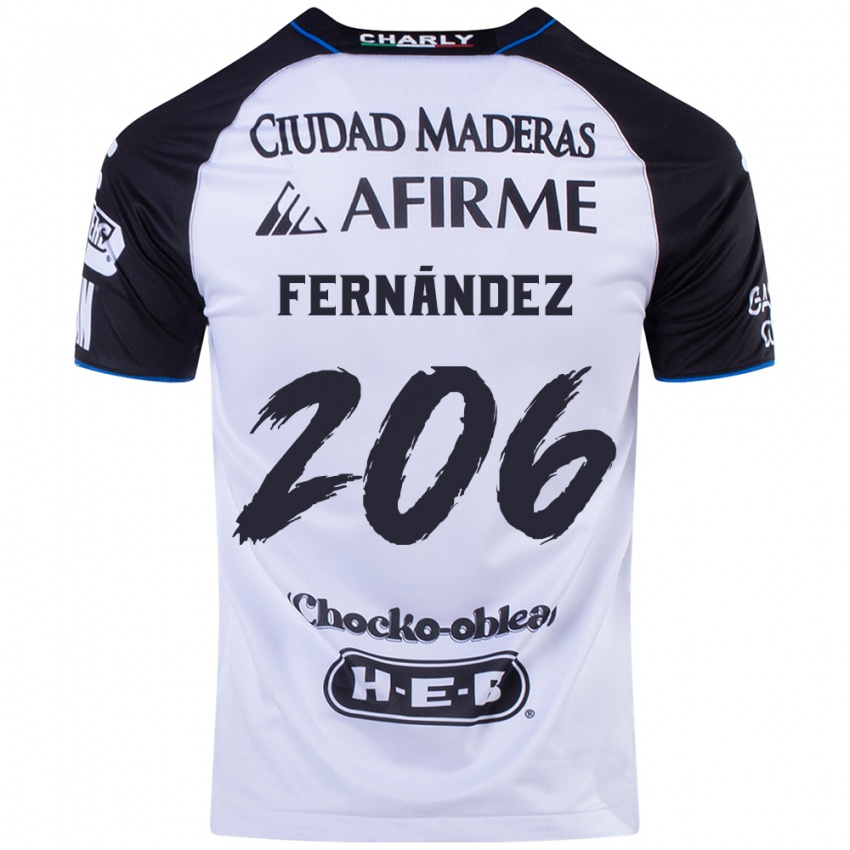 Kinder Erik Fernández #206 Schwarz Blau Heimtrikot Trikot 2024/25 T-Shirt