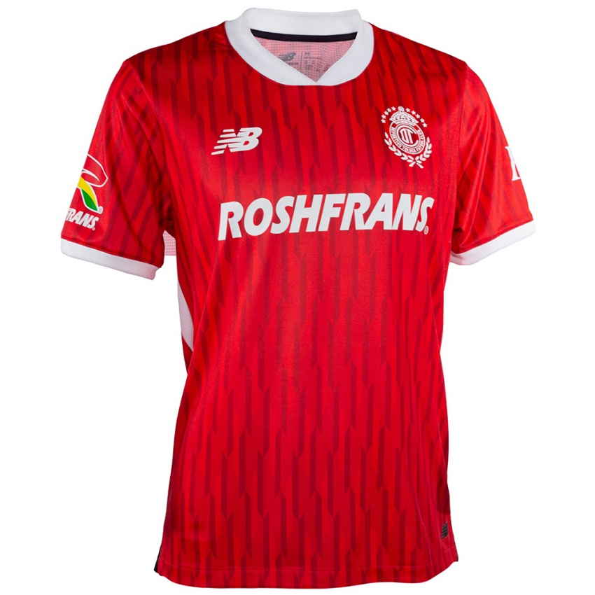 Kinder Luan #13 Rot-Weiss Heimtrikot Trikot 2024/25 T-Shirt