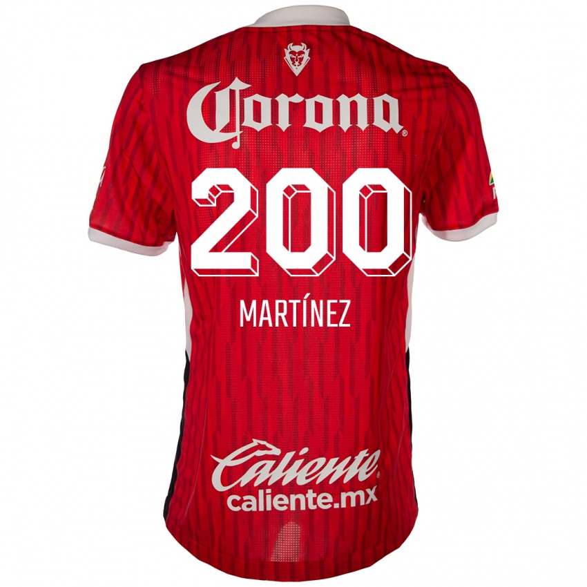 Kinder Edgar Martínez #200 Rot-Weiss Heimtrikot Trikot 2024/25 T-Shirt