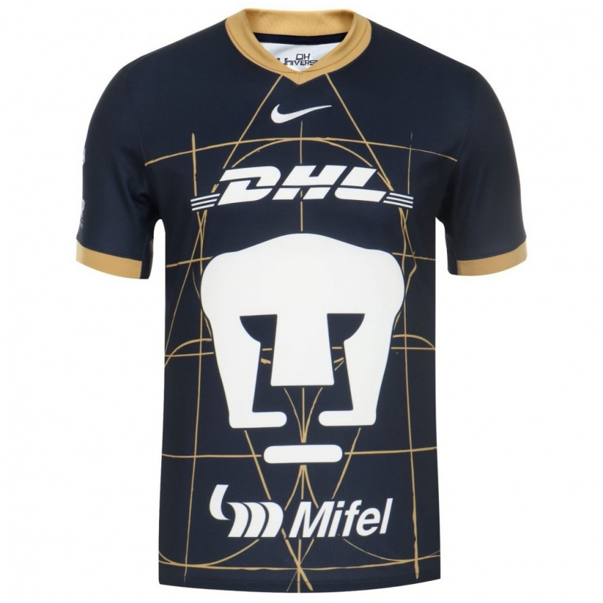 Kinder Gustavo Del Prete #21 Obsidian Gold Weiß Auswärtstrikot Trikot 2024/25 T-Shirt