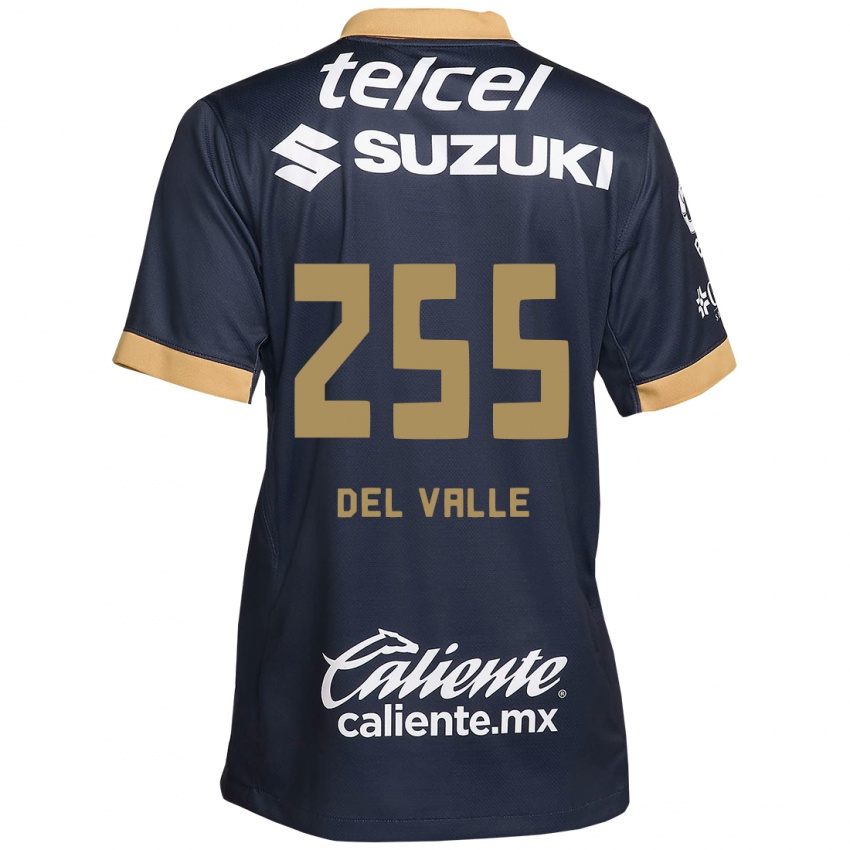 Kinder Yonathan Del Valle #255 Obsidian Gold Weiß Auswärtstrikot Trikot 2024/25 T-Shirt