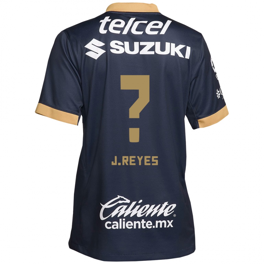 Kinder Joaquín Reyes #0 Obsidian Gold Weiß Auswärtstrikot Trikot 2024/25 T-Shirt