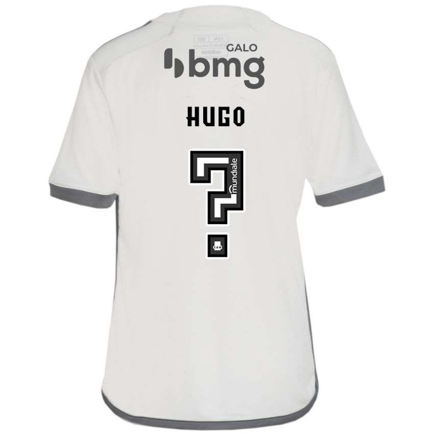 Kinder Victor Hugo #0 Cremefarben Auswärtstrikot Trikot 2024/25 T-Shirt