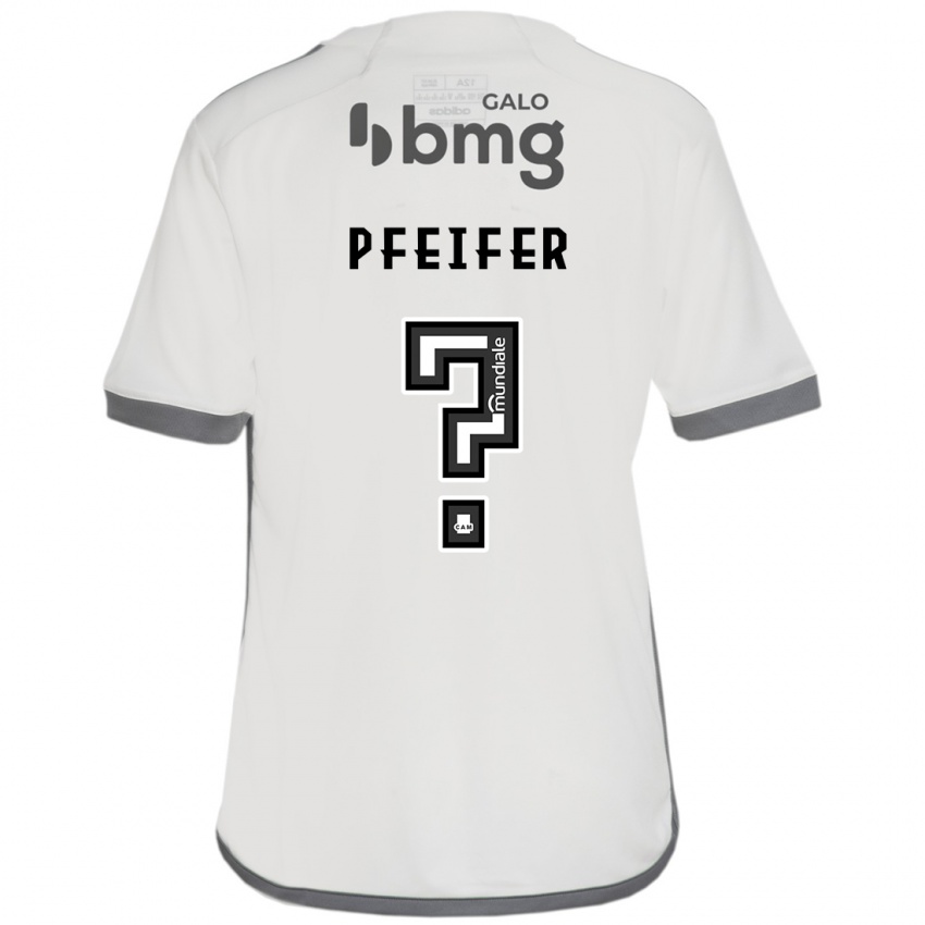 Kinder Gabriel Pfeifer #0 Cremefarben Auswärtstrikot Trikot 2024/25 T-Shirt