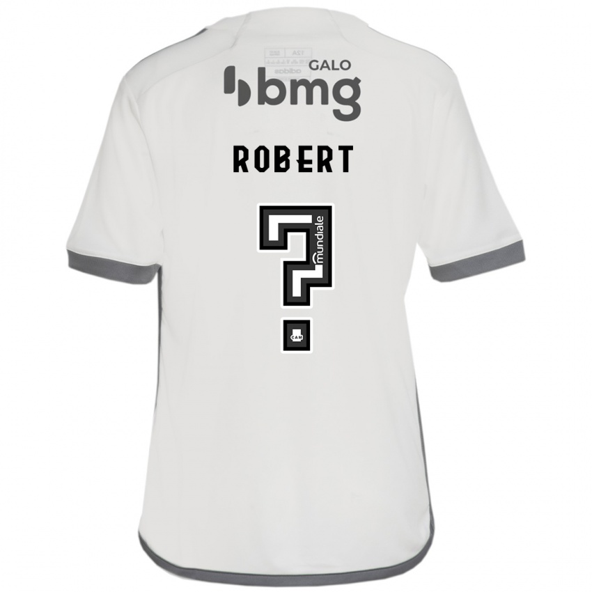 Kinder Robert Pinto #0 Cremefarben Auswärtstrikot Trikot 2024/25 T-Shirt