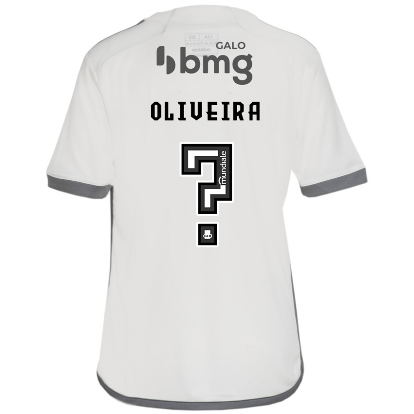 Kinder Pedro Oliveira #0 Cremefarben Auswärtstrikot Trikot 2024/25 T-Shirt