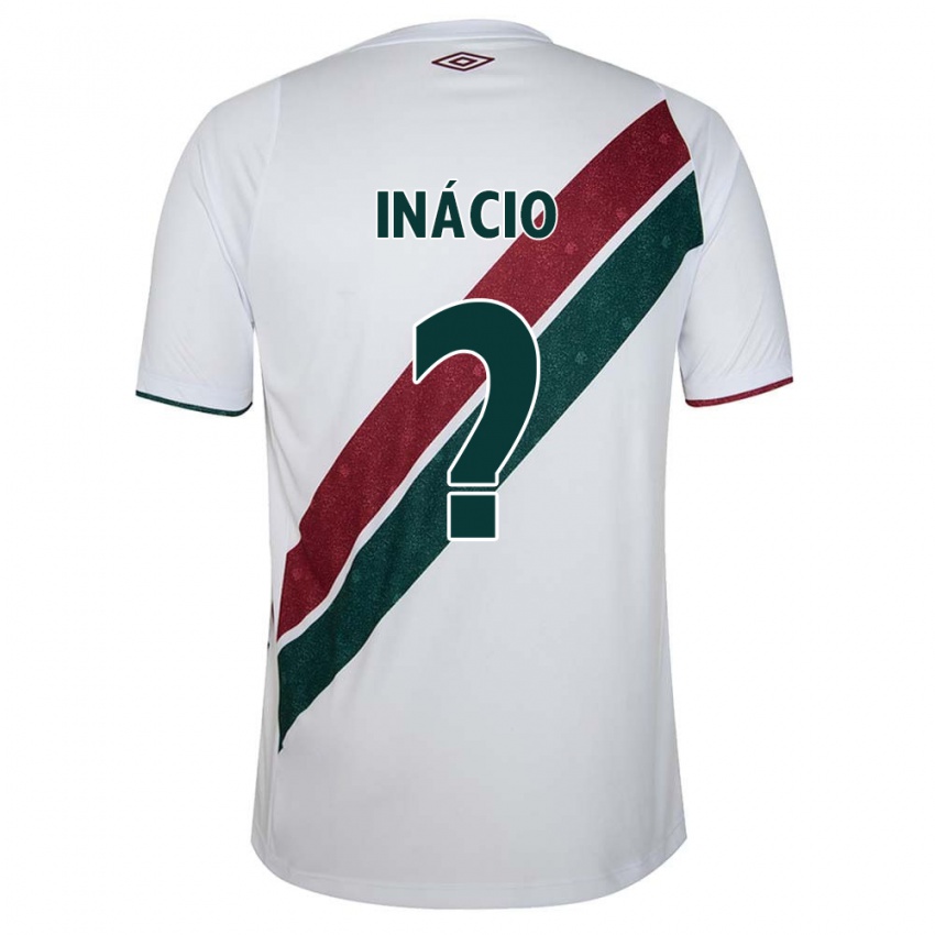 Kinder João Inácio #0 Weiß Grün Kastanienbraun Auswärtstrikot Trikot 2024/25 T-Shirt