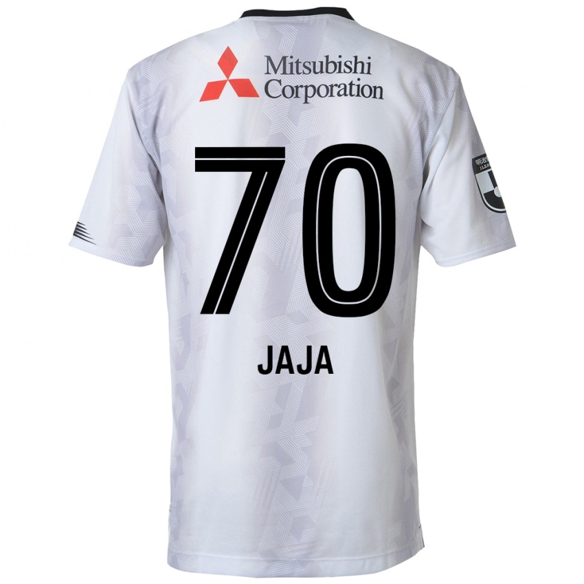 Kinder Jája Silva #70 Weiß Schwarz Auswärtstrikot Trikot 2024/25 T-Shirt