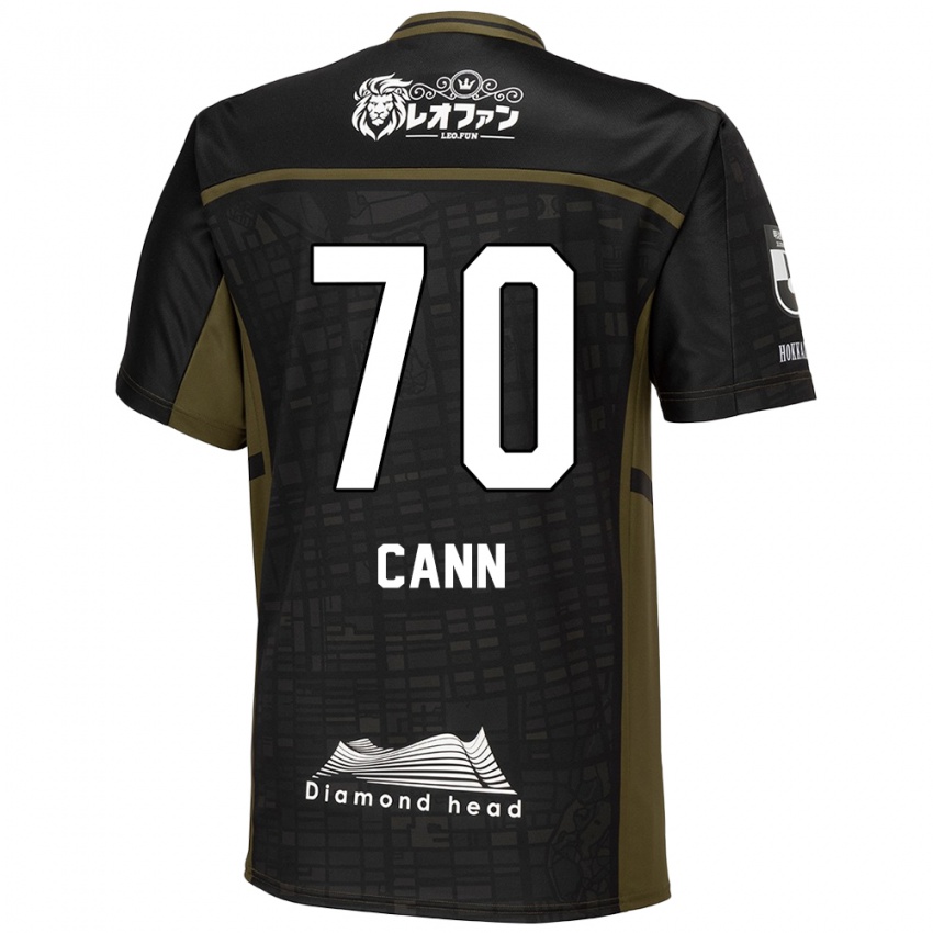 Kinder Francis Cann #70 Schwarz Grün Auswärtstrikot Trikot 2024/25 T-Shirt