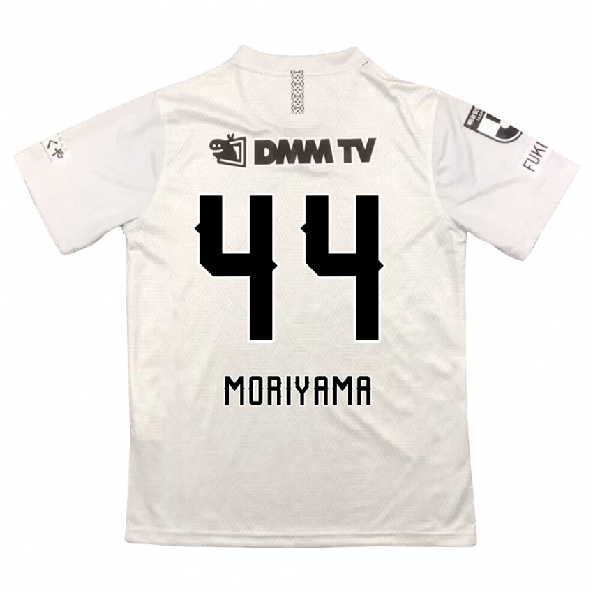 Kinder Kimiya Moriyama #44 Grauschwarz Auswärtstrikot Trikot 2024/25 T-Shirt