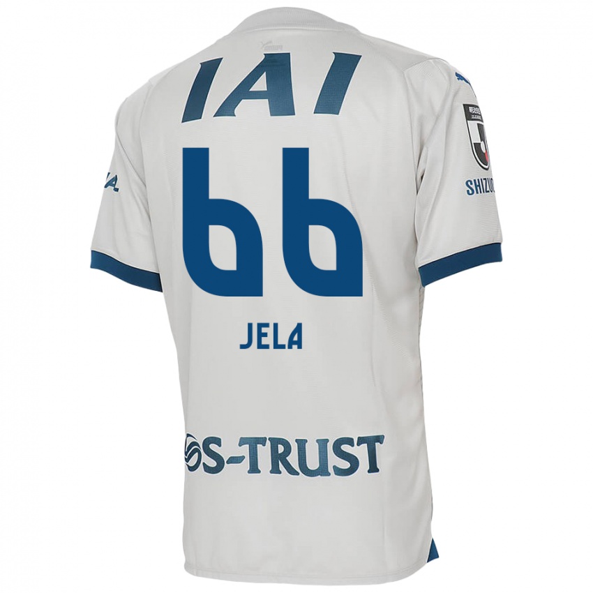 Kinder Jelani Reshaun Sumiyoshi #66 Weiß Blau Auswärtstrikot Trikot 2024/25 T-Shirt