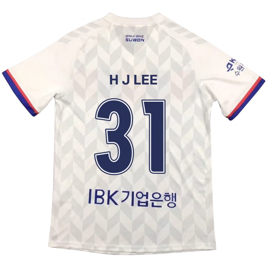 Kinder Jae-Hoon Lee #31 Weiß Blau Auswärtstrikot Trikot 2024/25 T-Shirt