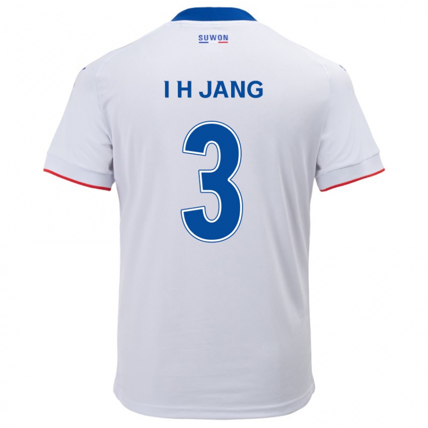 Kinder Ho-Ik Jang #3 Weiß Blau Auswärtstrikot Trikot 2024/25 T-Shirt