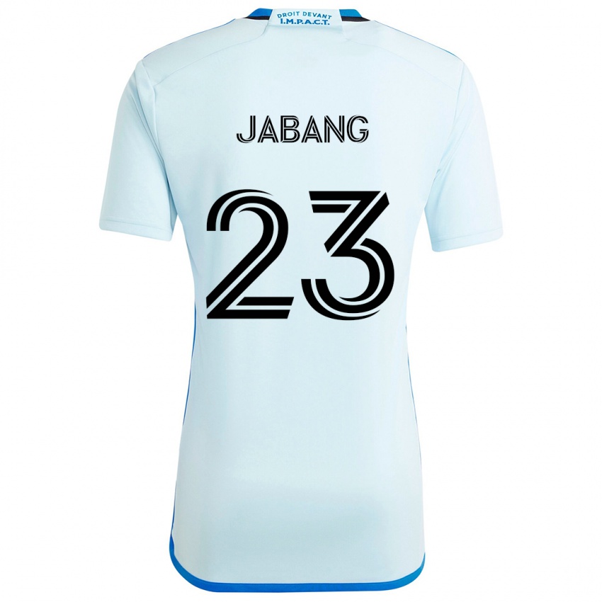 Kinder Ousman Jabang #23 Eisblau Auswärtstrikot Trikot 2024/25 T-Shirt