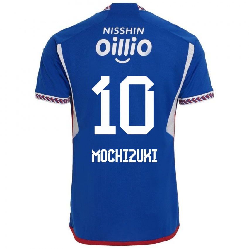 Herren Kohei Mochizuki #10 Blau Weiß Rot Heimtrikot Trikot 2024/25 T-Shirt