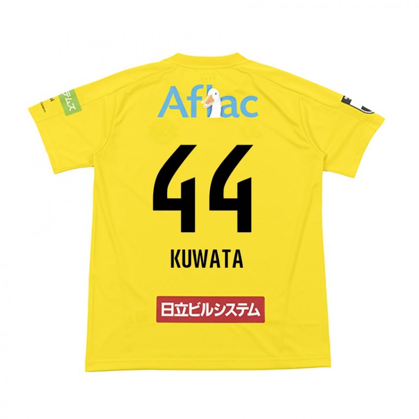 Herren Taisei Kuwata #44 Gelb Schwarz Heimtrikot Trikot 2024/25 T-Shirt