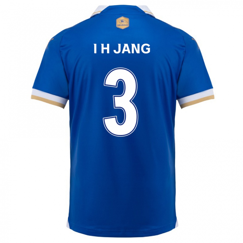 Herren Ho-Ik Jang #3 Blau Weiss Heimtrikot Trikot 2024/25 T-Shirt