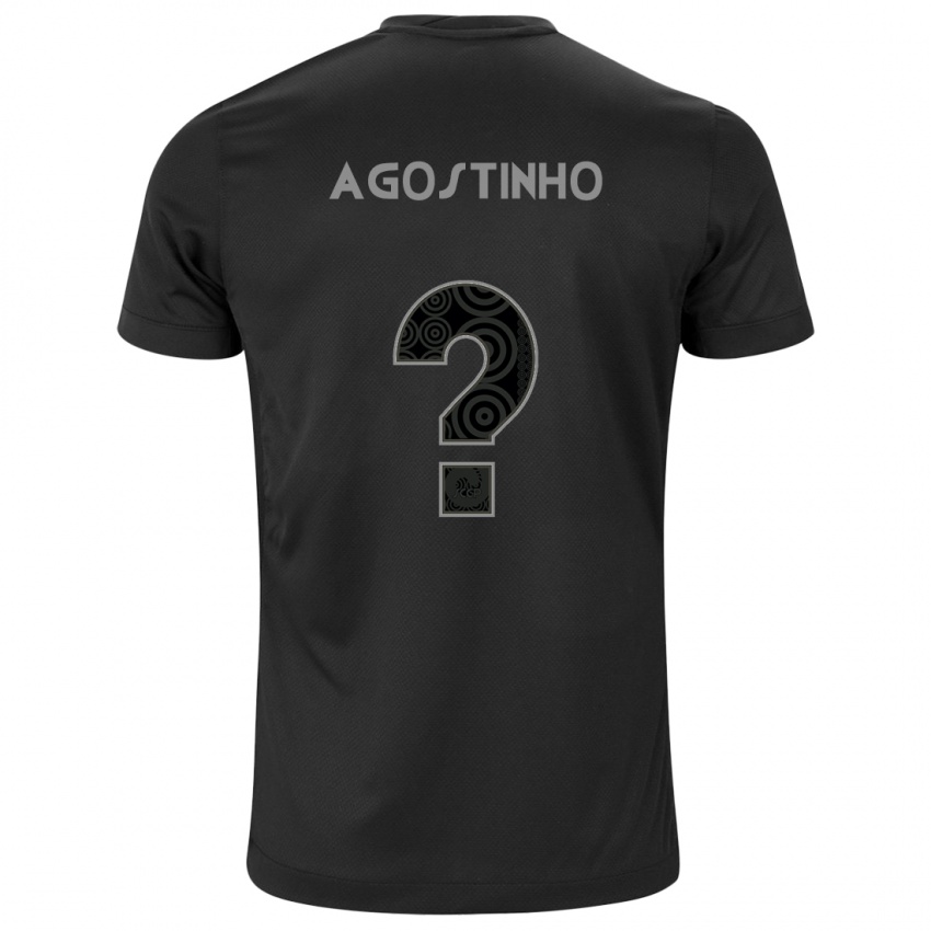 Herren Léo Agostinho #0 Schwarz Auswärtstrikot Trikot 2024/25 T-Shirt