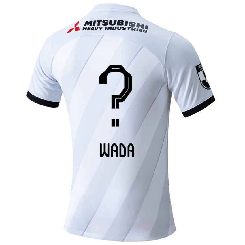 Herren Naoya Wada #0 Weiß Grau Auswärtstrikot Trikot 2024/25 T-Shirt