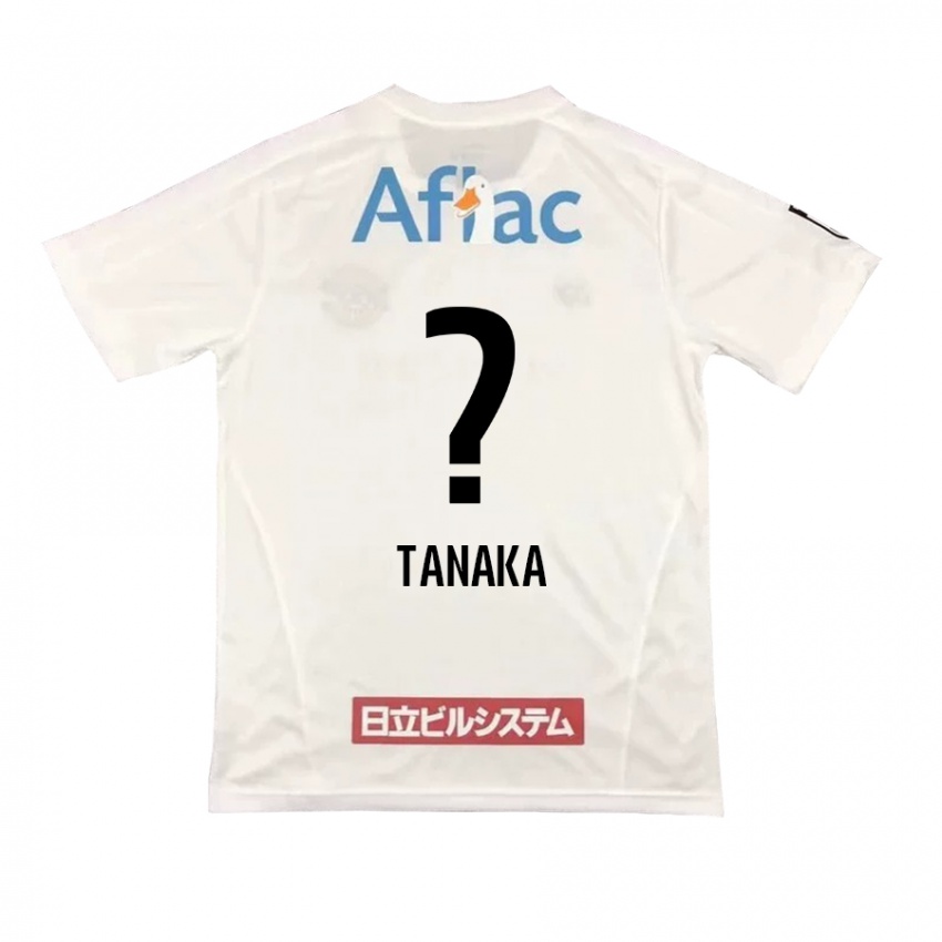 Herren Ari Tanaka #0 Weiß Schwarz Auswärtstrikot Trikot 2024/25 T-Shirt