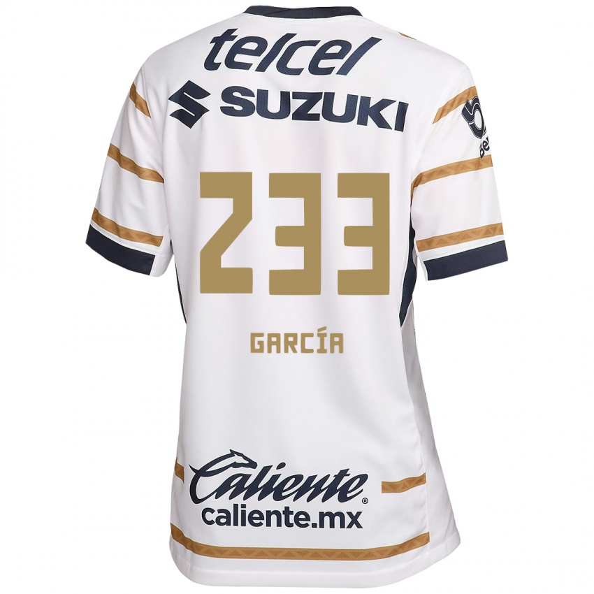 Damen Carlos García #233 Weißer Obsidian Heimtrikot Trikot 2024/25 T-Shirt