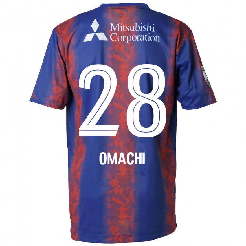 Damen Shugo Omachi #28 Blau Rot Heimtrikot Trikot 2024/25 T-Shirt