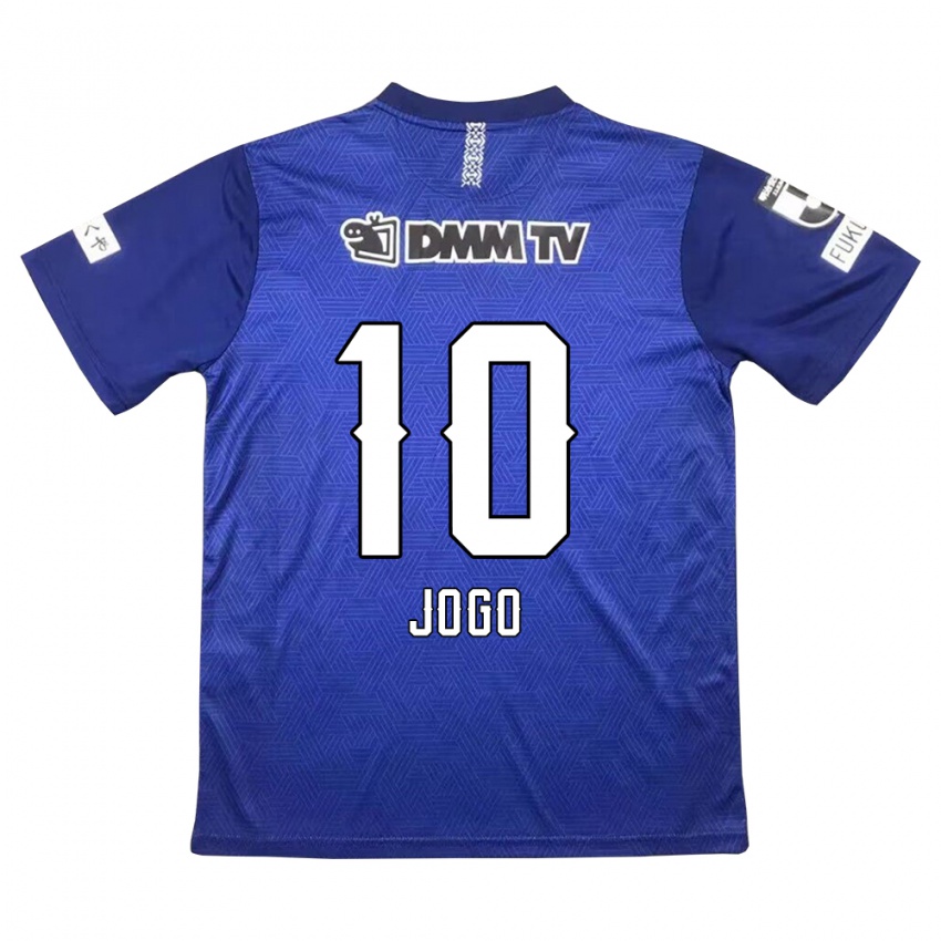 Damen Hisashi Jogo #10 Dunkelblau Heimtrikot Trikot 2024/25 T-Shirt