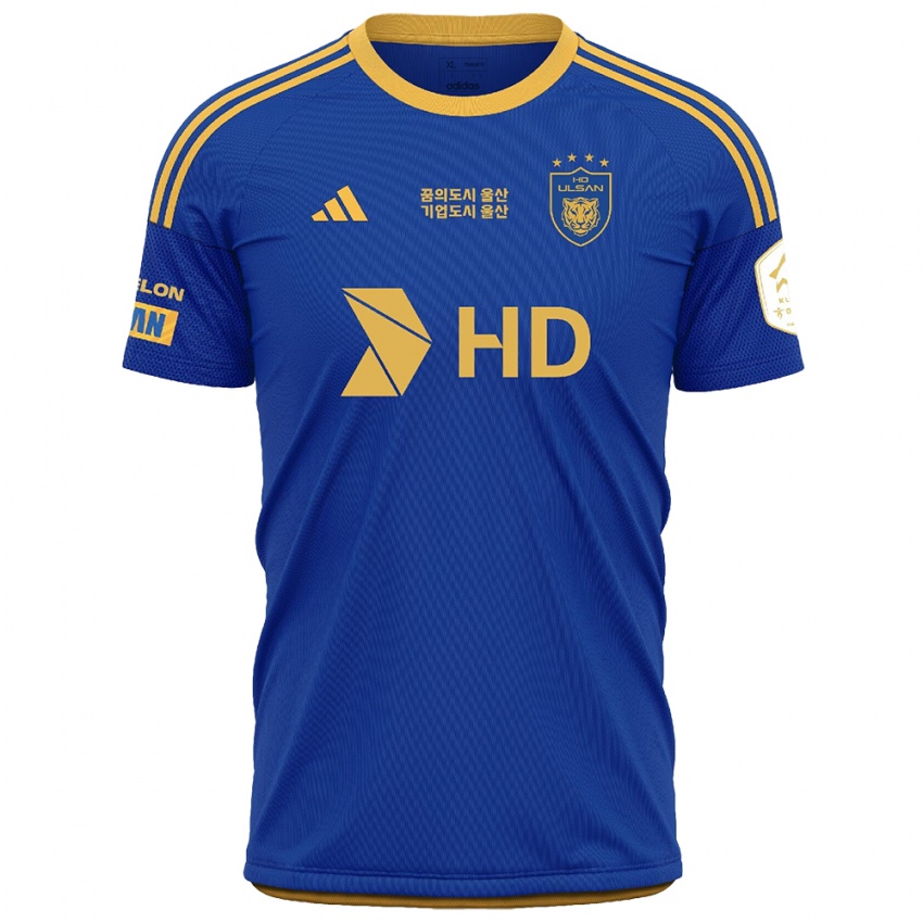 Damen Ui-Jun Hwang #20 Blau Gelb Heimtrikot Trikot 2024/25 T-Shirt