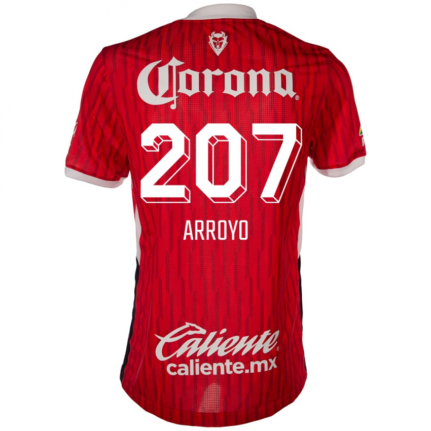 Damen José Arroyo #207 Rot-Weiss Heimtrikot Trikot 2024/25 T-Shirt