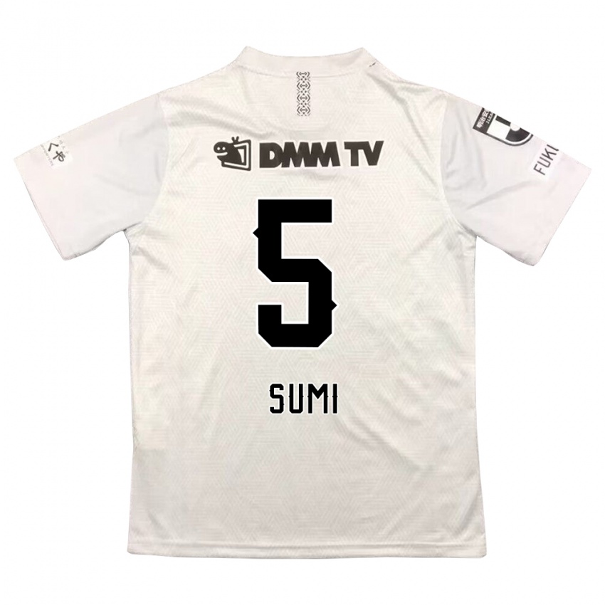 Damen Kotaro Sumi #5 Grauschwarz Auswärtstrikot Trikot 2024/25 T-Shirt