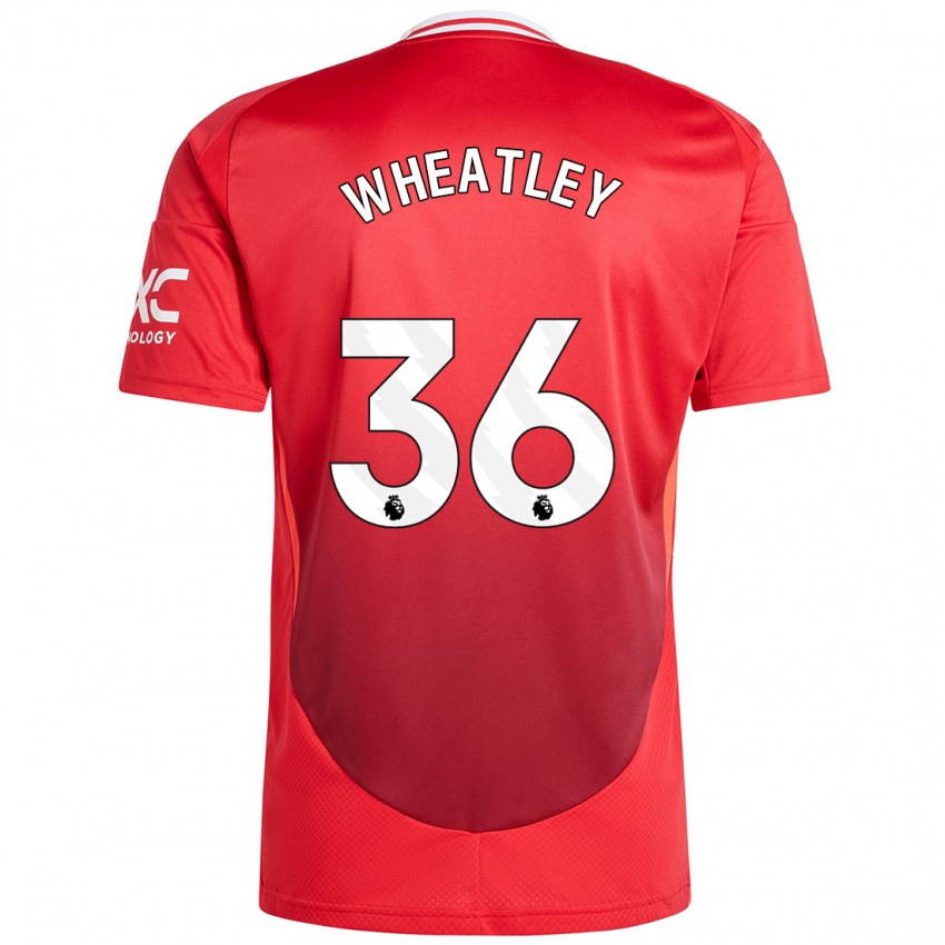 Kinder Ethan Wheatley #36 Hellrot Heimtrikot Trikot 2024/25 T-Shirt