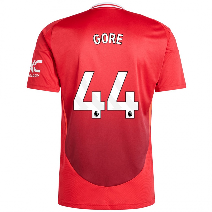 Kinder Daniel Gore #44 Hellrot Heimtrikot Trikot 2024/25 T-Shirt