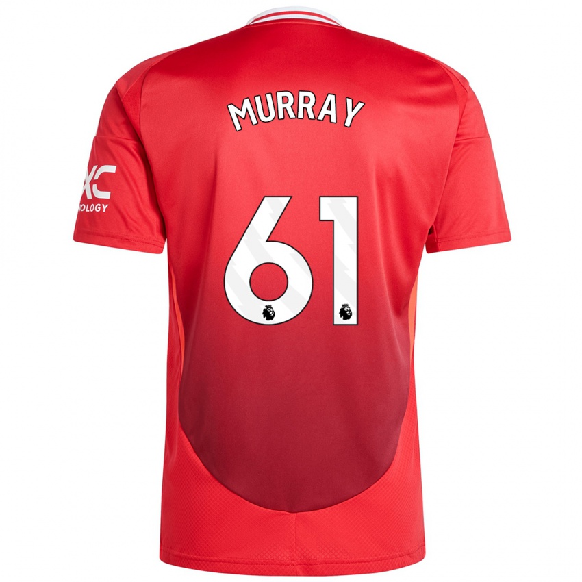 Kinder Sam Murray #61 Hellrot Heimtrikot Trikot 2024/25 T-Shirt