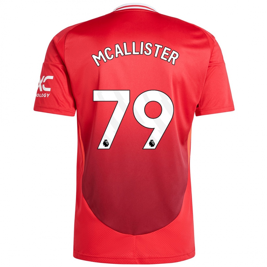 Kinder Finley Mcallister #79 Hellrot Heimtrikot Trikot 2024/25 T-Shirt