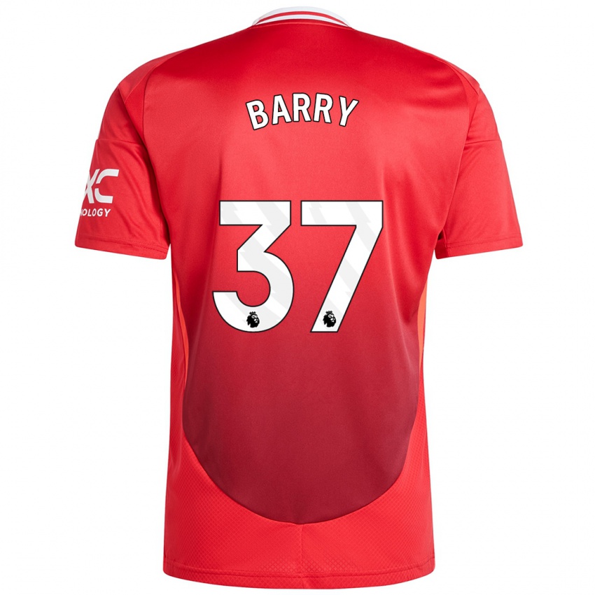 Kinder Keira Barry #37 Hellrot Heimtrikot Trikot 2024/25 T-Shirt