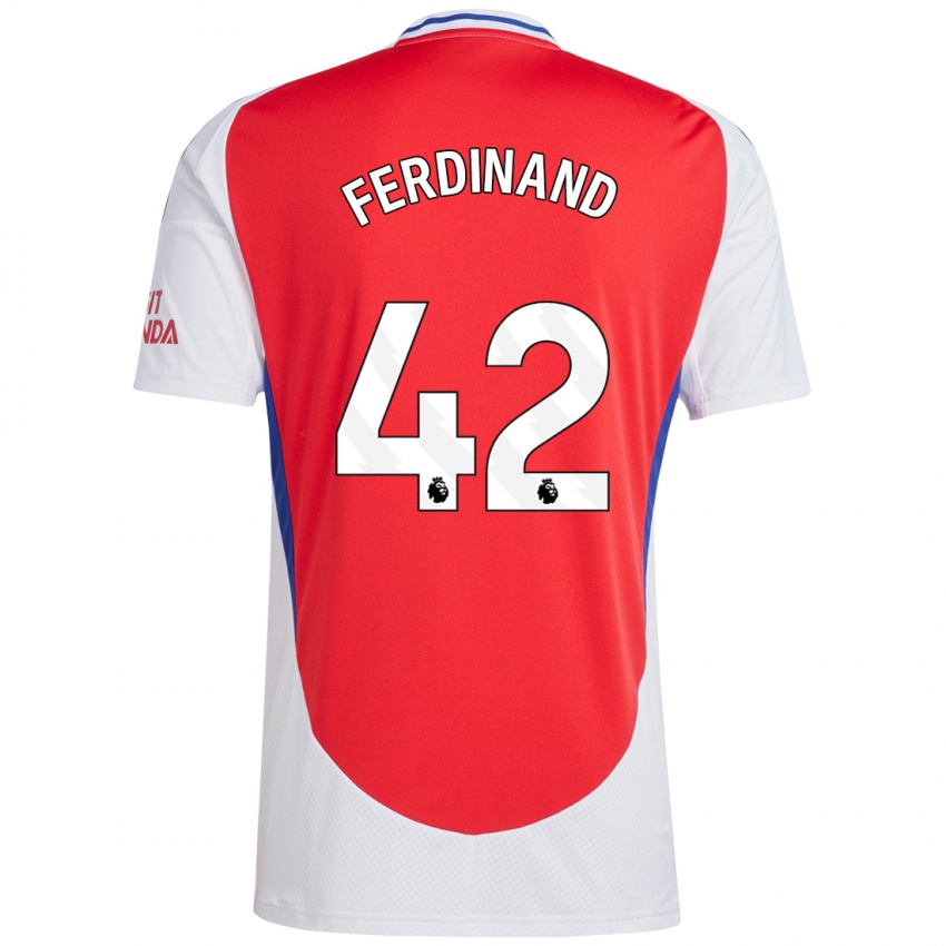 Kinder Seb Ferdinand #42 Rot Weiß Heimtrikot Trikot 2024/25 T-Shirt