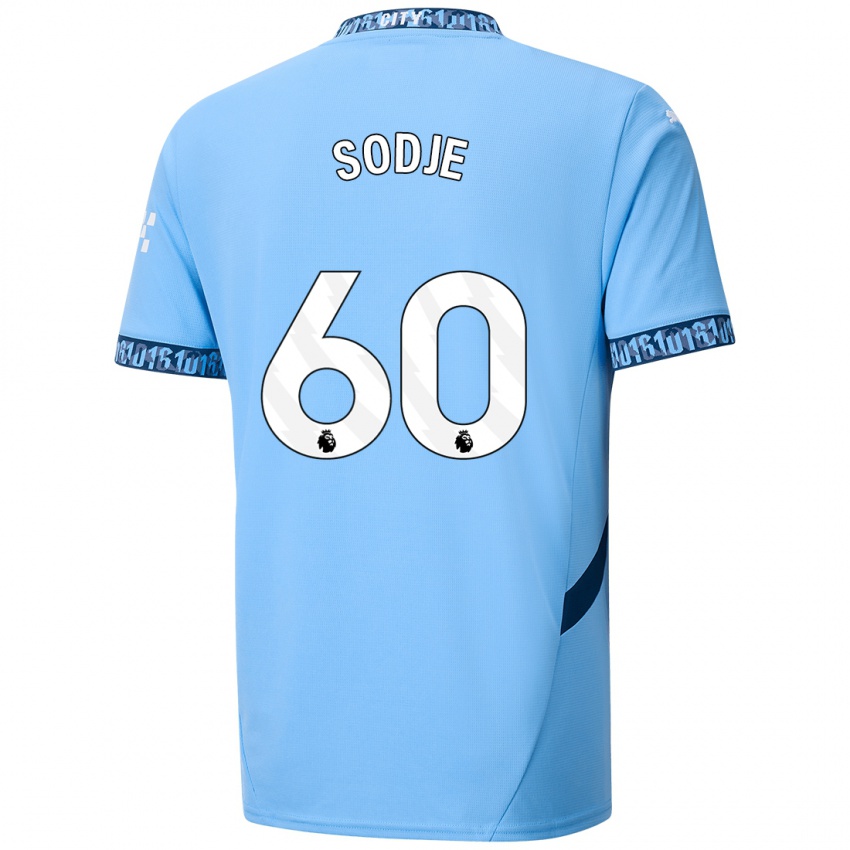 Kinder Tai Sodje #60 Marineblau Heimtrikot Trikot 2024/25 T-Shirt