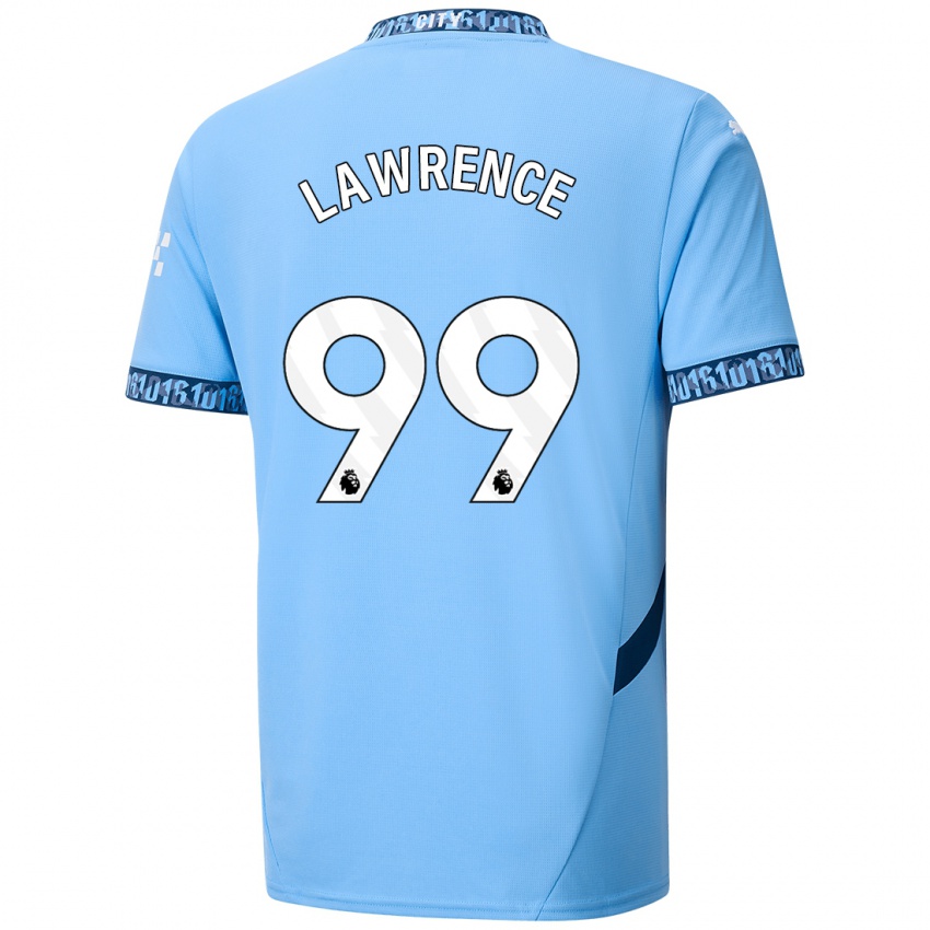 Kinder Emilio Lawrence #99 Marineblau Heimtrikot Trikot 2024/25 T-Shirt