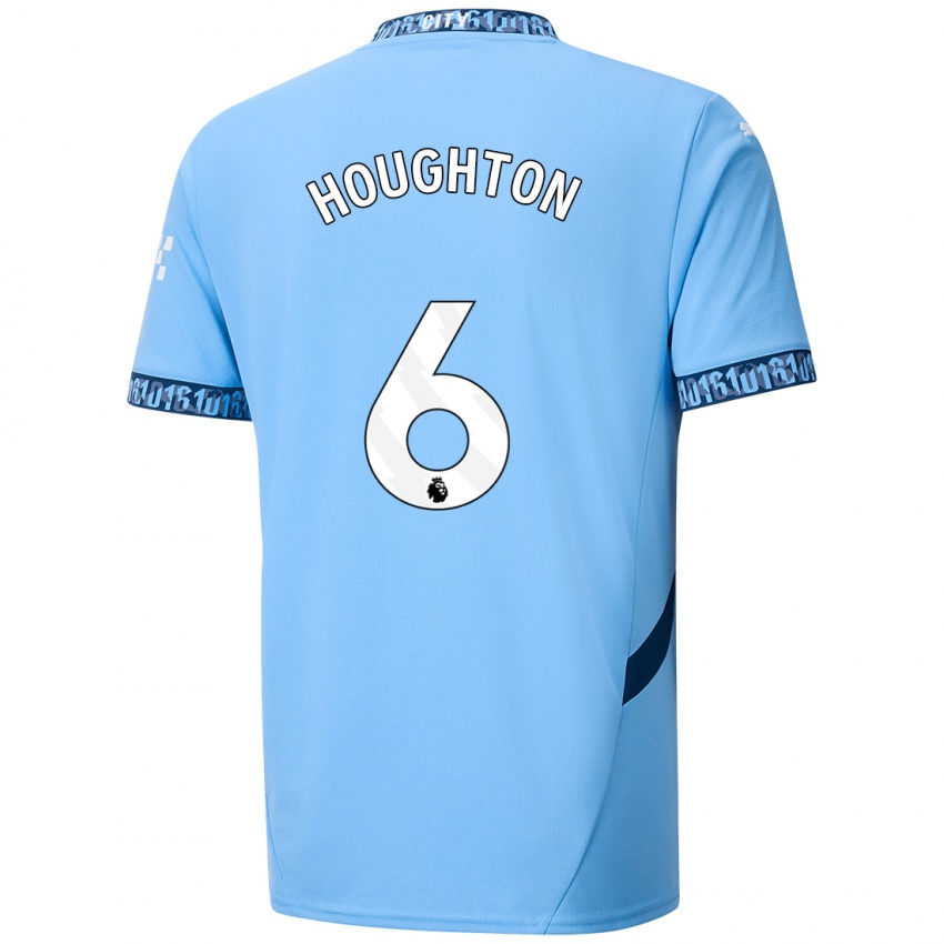 Kinder Steph Houghton #6 Marineblau Heimtrikot Trikot 2024/25 T-Shirt