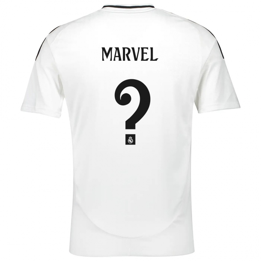 Kinder Marvel #0 Weiß Heimtrikot Trikot 2024/25 T-Shirt